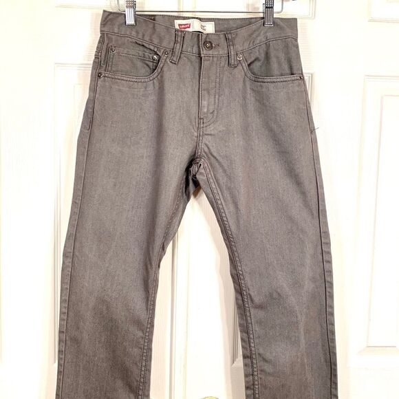 GRAY LEVIS 511 SLIM 28”x28” - Picture 2 of 5